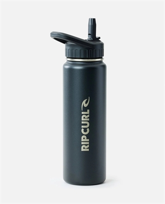 RIP CURL LOGO DRINK BOTTLE black